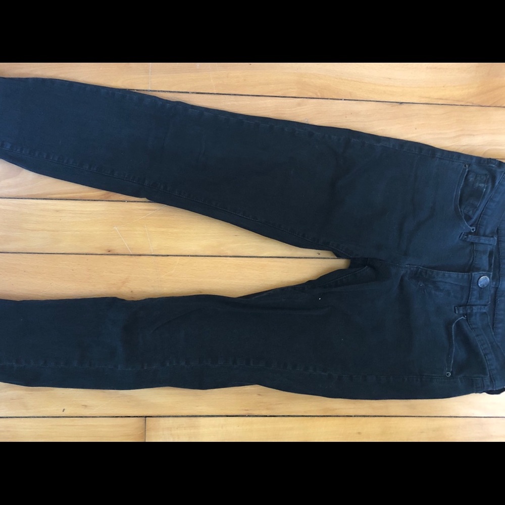 Low Waisted Black Jeans